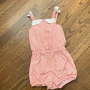 Gymboree 4T striped romper